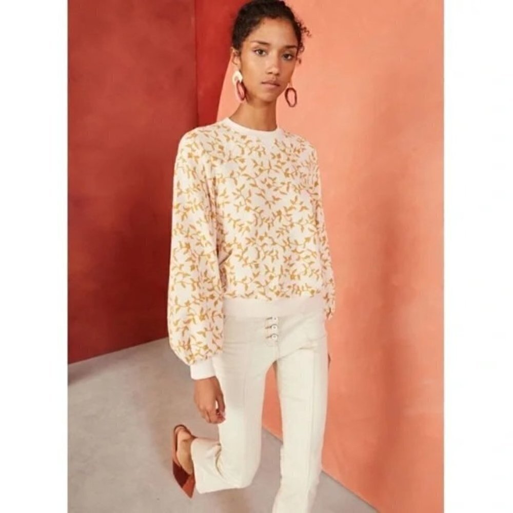 Ulla Johnson Ebba Pullover in Rose Sz P/0/XS